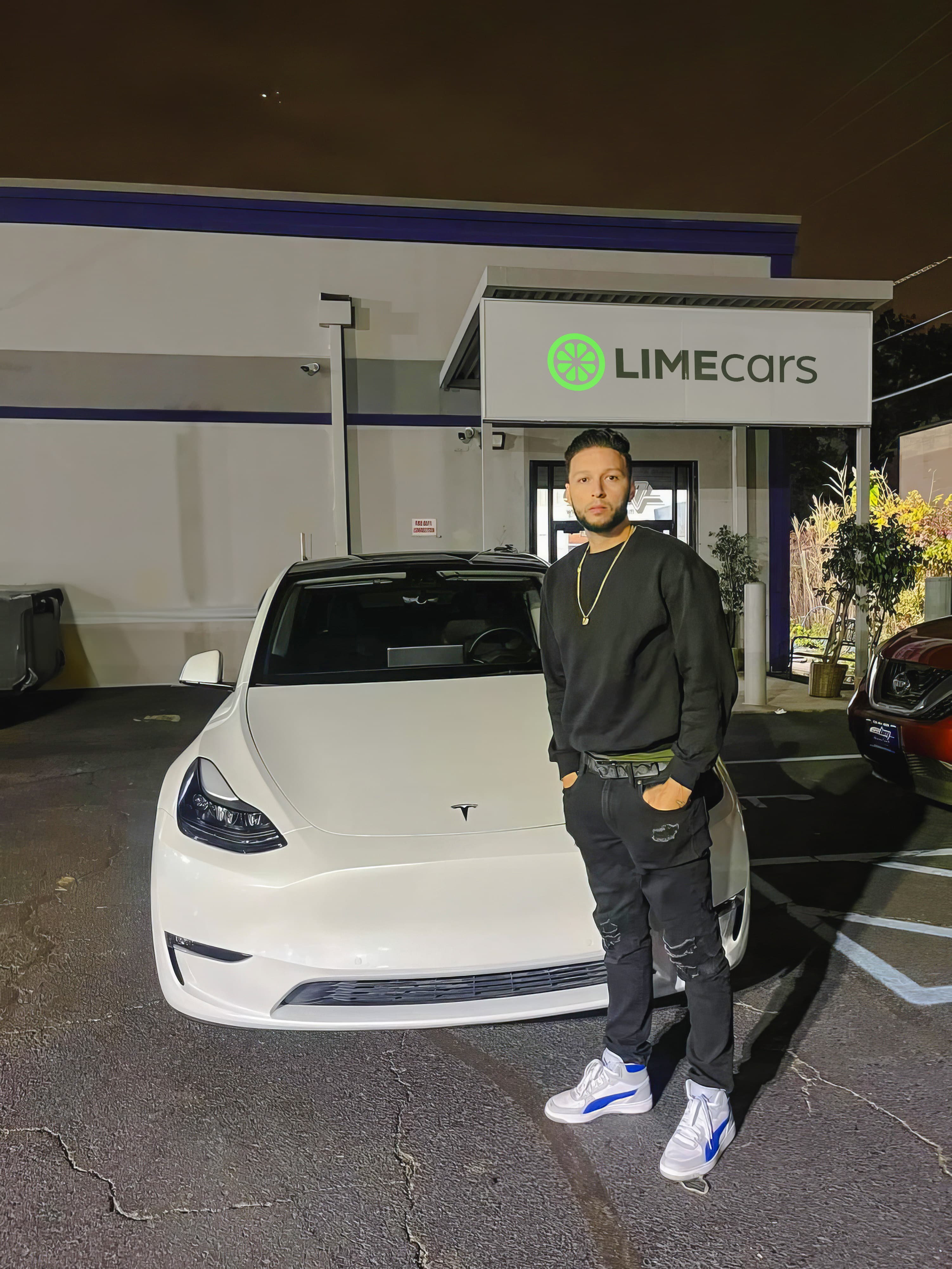 Photo of Carlos at LimeCars lot